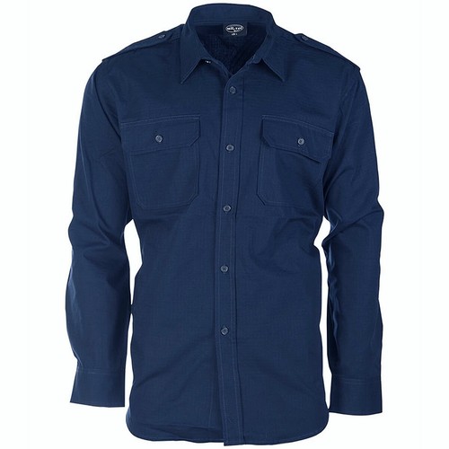 Army feldhemd dunkelblau 3xl - dunkelblau, s-3xl