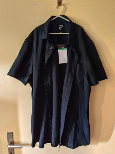 Herren hemd dunkelblau gr - herren,