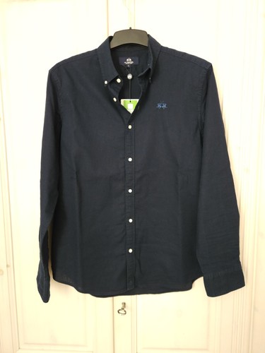 Martina hemd dunkelblau - la, hemd,