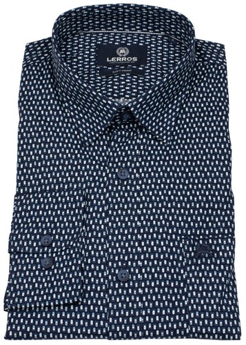 Lerros hemd regular - lerros, fit
