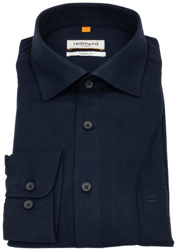 Redmond flanellhemd casual fit - flanellhemd,