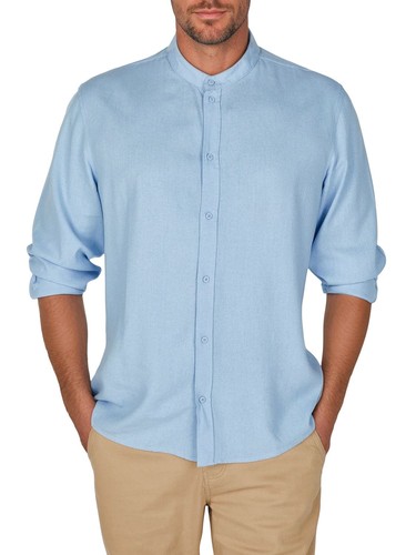 Denimfy leinenhemd herren - leinenhemd,