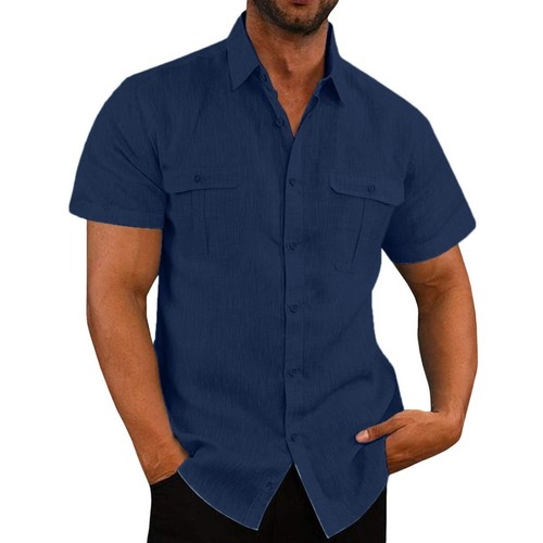 Herren kurzarm sommerhemd - herren,