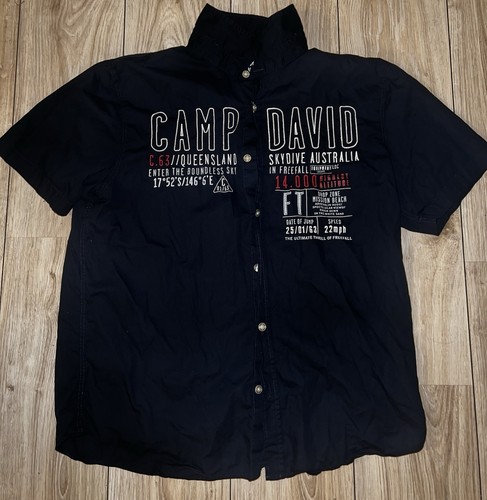 Camp david hemd - camp, größe