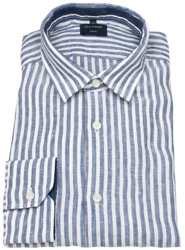 Olymp leinenhemd regular fit - olymp,