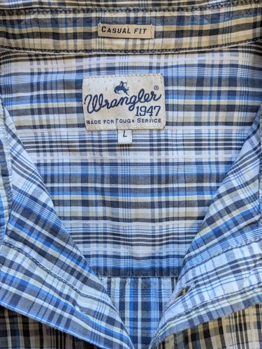 Wrangler herrenhemd casual - l,