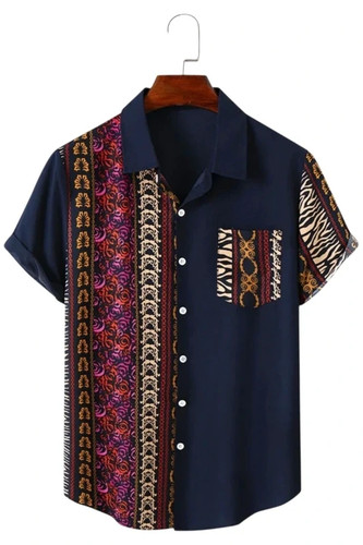 Herren kurzarmhemd sommer - herren, xl