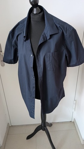 Hemd herrenhemd dunkelblau - hemd,
