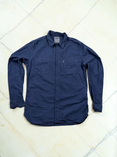 Levis hemd dunkelblau canvas - levis,